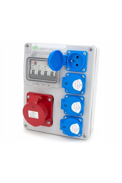 ELS Elektrotechnika CUTIE DE DISTRIBUȚIE ELECTRICĂ 16/5 4*230V IP44 PROTECȚIE...