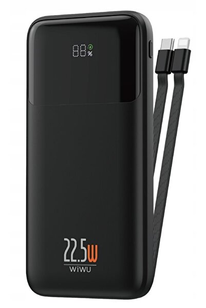 NO BRAND Power Bank 5 x USB, Capacitate 10000 mAh, 2x USB și 1x USB-C, Încărc...