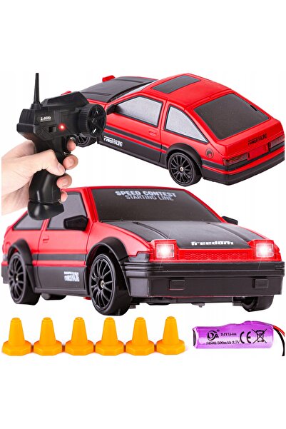 DK KIT Mașină cu telecomandă 4x4 RC Auto pentru drift, pentru PILOT Pachołki