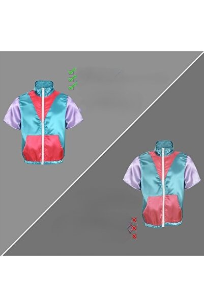 NO BRAND Costum Hip Hop anii '80 '90, trening sportiv, ideal pentru bal mascat.