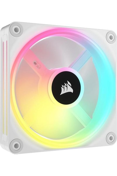 Corsair iCUE LINK QX120 RGB 120mm Magnetic Dome Fan, 1 Unit - Black