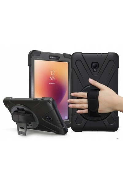 ALOGY Husă tip armură pirat pentru Samsung Galaxy Tab A 8.0 T380/T385 cu Velcro