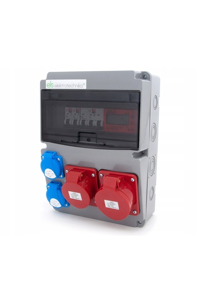 ELS Elektrotechnika UNITATE DE DISTRIBUȚIE A ENERGIEI PROTEJATĂ 32A 16A 5P+C1...