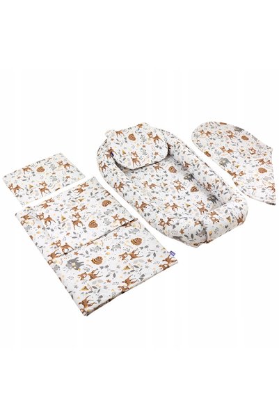 Jukki KOKON XXL Bumbac Bebeluș Set 5-în-1