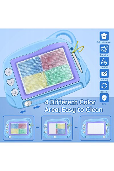 NO BRAND Tablă magnetică de desen ideală pentru învățarea scrisului și a dese...