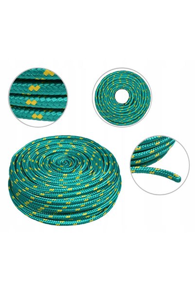 NO BRAND Frânghie din polipropilenă împletită, 12mm, 150M, rezistentă, pentru...