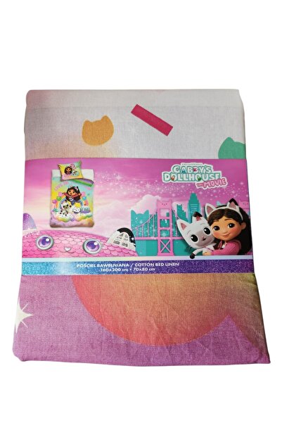 CARBOTEX Set de lenjerie de pat 160 x 200 cm KOCI DOMEK GABI multicolor