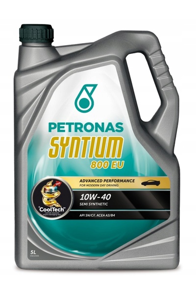 Petronas Ulei de motor Syntium 800EU ACEA A3/B4 10W-40 5l + canistră de carbo...