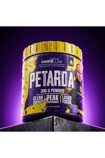 HIRO.LAB Supliment pre-antrenament PETARDA 300 g recomandat de ARTUR SZPILKA