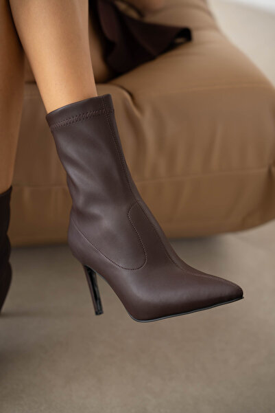 selin shoes Ботуши до глезена - Kафяво - Ежедневни