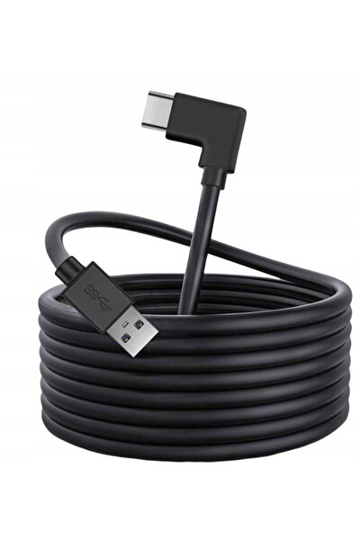 NO BRAND Cablu elastic lung și durabil pentru Oculus Link SteamVR Quest 1 2 U...