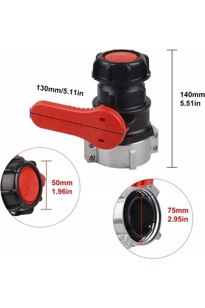 NO BRAND ADAPTOR PENTRU ROBINET CU GILĂ, CONECTOR ROȘU DE TRANSFER, CONECTOR ...