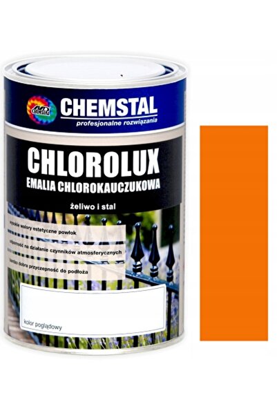 Chemstal CHLOROLUX EMALIA CHLOROCAUZUCOVA PENTRU OȚEL PORTOCALIU RAL 2009 5L
