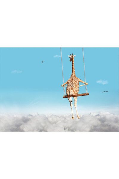 VIODESIGN Fototapet Copii, autoadeziv, Animale , multicolor, 80x120 cm CO544