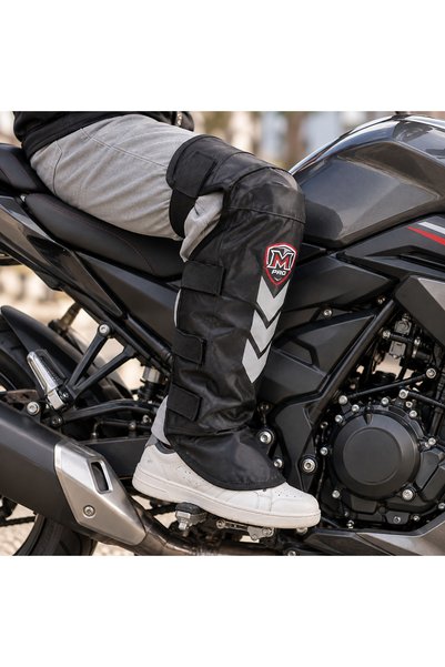 MOTO GZ Motorcycle Knee Pads Winter Warm with Wool Inside Eva Protection Refl...