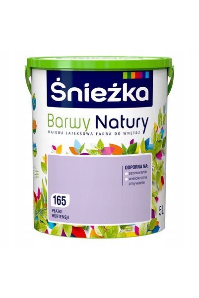 Śnieżka Fulgi de hortensie culori naturale 165 - 5L