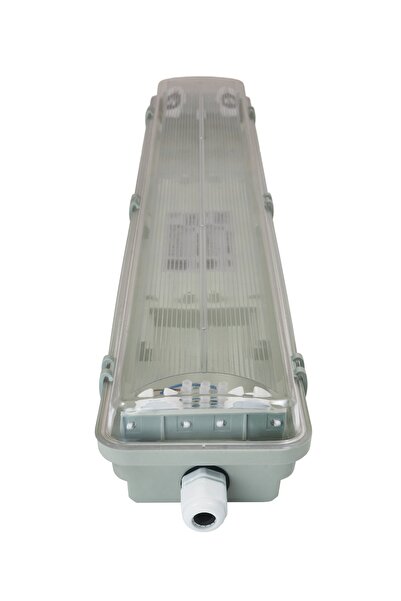 BERGE Corp de iluminat LED de 60cm, etanș, cu tuburi luminoase, pentru atelie...