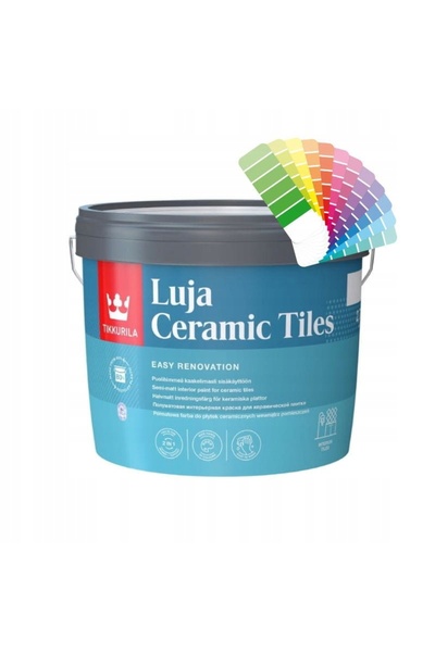 TIKKURILA LUJA CERAMIC TILES VOPSITURĂ PENTRU GRESIE CERAMICĂ, CULOARE BAZĂ Ș...
