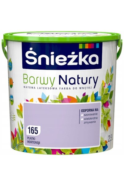 Śnieżka Fulgi de hortensie culori naturale 165 - 2,5L