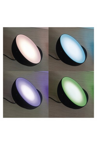 Emoshayoga Corp de iluminat LED Ambilight 7W negru GoSmart alb cald - alb rec...
