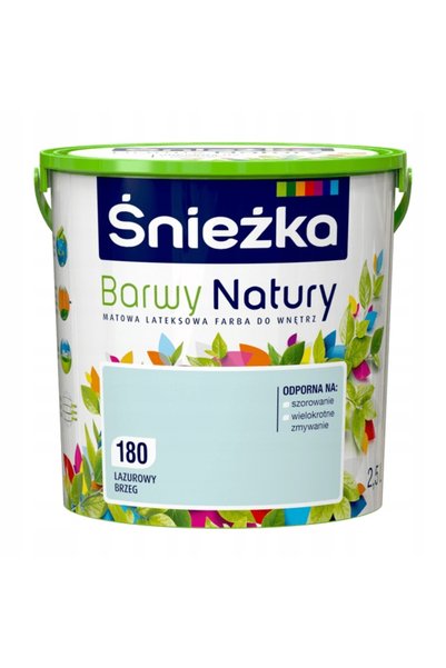 Śnieżka CULORI DE NATURET Vopsea de perete interioară Lavandă Coast 180 2.5L