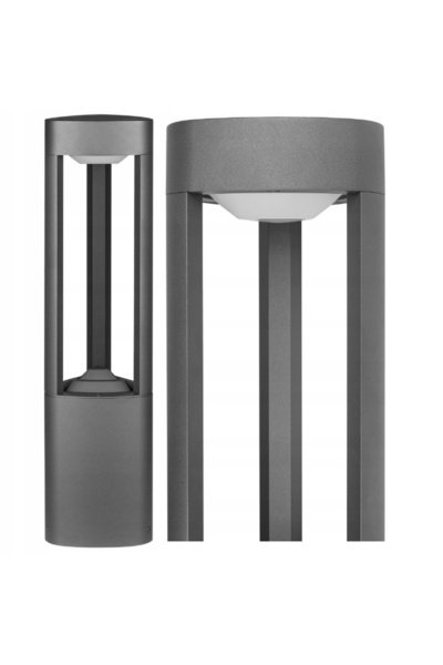 LVT Lampă LED de grădină, tip stâlp, 60cm, pentru exterior, cu soclu GX53, IP44
