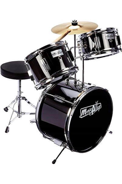 NO BRAND PERCUȚII ACOUSTICE PENTRU COPII DE 3-8 ANI, DIN LEMN, CU SCAUN, CADO...