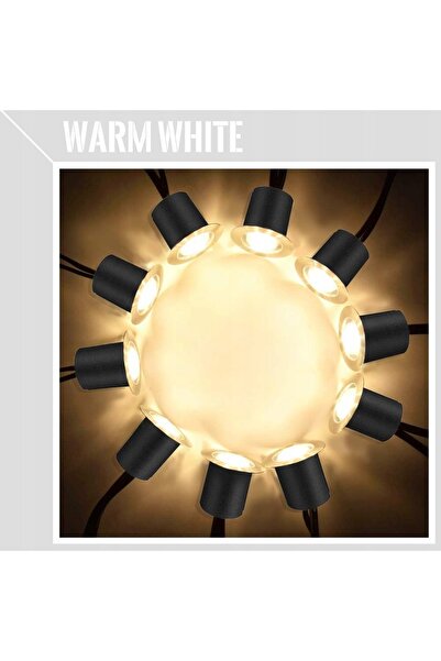 NO BRAND 10 BUC Ø 32 mm ALB CALD 12V CLASA G Reflector LED încastrat pentru r...