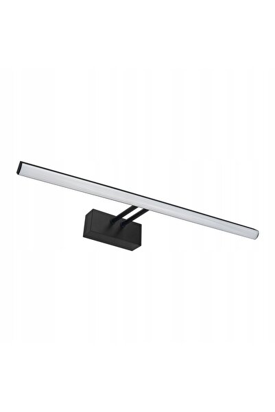 GoLED Lampă LED pentru baie, deasupra oglinzii, 10W, neagră, lumină albă neut...