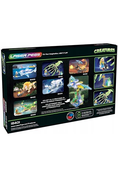 LASER PEGS BLOCURI LUMINOASE ATACUL CALAMARULUI 18401