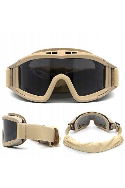 NO BRAND Ochelari de schi și snowboard GOGLE, antireflex, set cu 3 lentile + ...