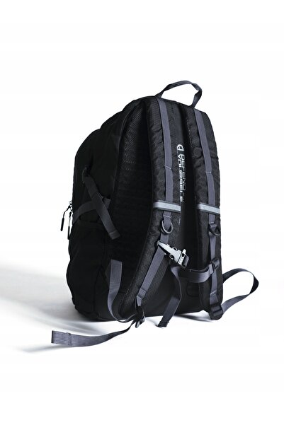 Mantovani Rucsac sportiv CROSS negru, cu imprimeu reflectorizant