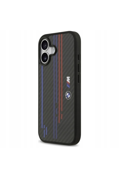 BMW Husă M cu linii Kevlar și logo, MagSafe, pentru iPhone 17, Sistem Z