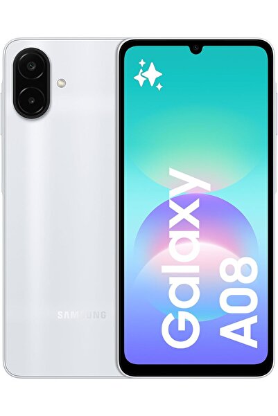 Samsung Galaxy A08 4/128 GB Gümüş Cep Telefonu