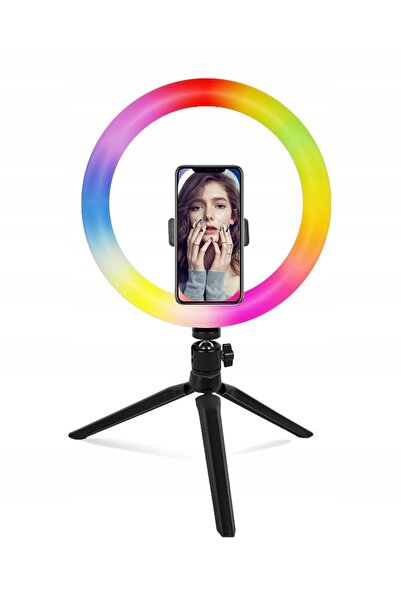 Mozos MLM-RING-RGB inel luminos LED RGB de 26 cm pentru înregistrări