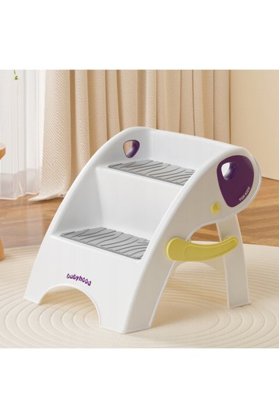 NO BRAND Babyhood Step, Suport pentru picioare Krok, mov