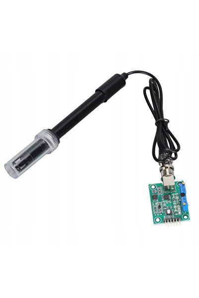 NO BRAND Sondă electrod pH conector BNC 0-14 + Modul senzor