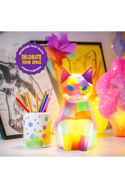 NO BRAND Lampă de noapte 3D în formă de haine, fă-o singur, decorează-o trept...
