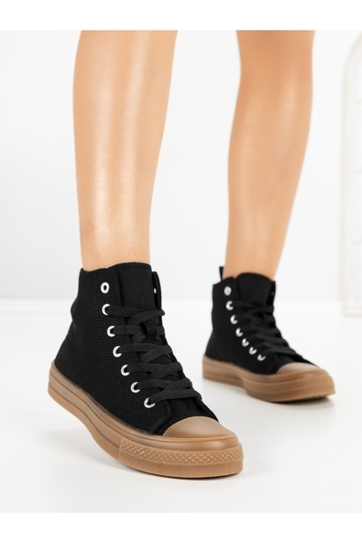 CM Sneakers dama negri din material textil Alorna