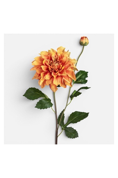 OEM Floare Artificială Dalie Portocalie 80 cm – Decor Realist pentru Casă și ...