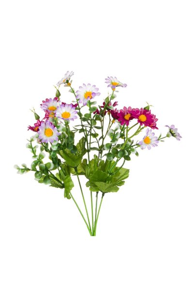 OEM Buchet Flori Artificiale cu Flori Mov Lila 35 cm – Decor Realist pentru C...