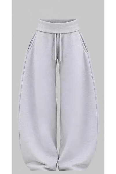 Minga London Pantaloni de trening - Gri - Talie normală