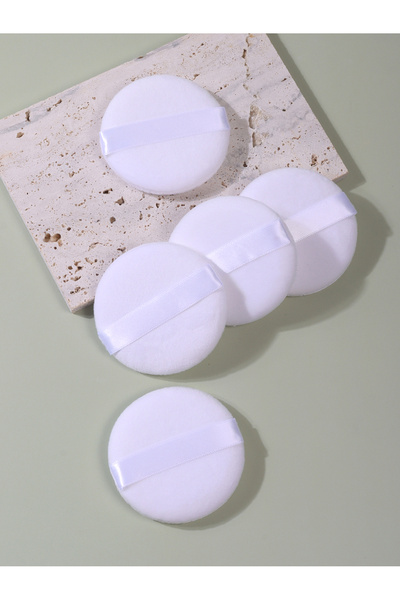 Choice 5Piece 2-5-10-20Pcs Portable and Practical High-Grade White Round Powd...