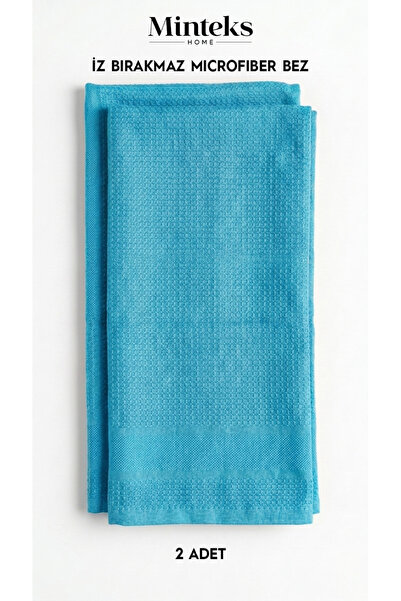 Minteks 2'li Microfiber Temizlik Bezi | Araç Kurulama Bezi | Cam Bezi