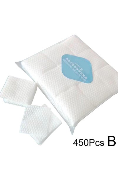Choice1 450PCS Square 450/500/600 Disposable Makeup Cotton Wipes Soft Remover...