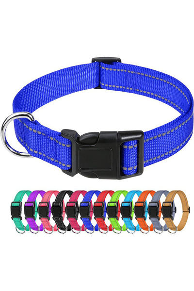 Choice 30-40CM Blue Choker Small Dog Collar Puppy Neck Collars for Dogs Big D...