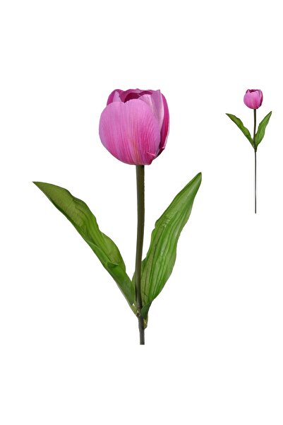 OEM Floare Artificială Lalea Mov 38 cm – Decor Realist pentru Casă și Evenimente