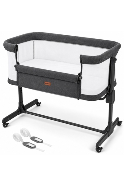 Mavio Patut Co-Sleeper Bebelusi, 0-6 Luni, Greutate Maxima 9 kg, 5 Niveluri d...