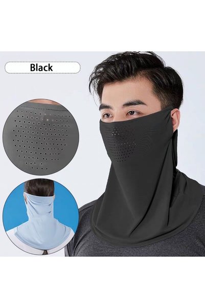 Choice Black Ice Silk UV Protection Mask for Men and Women - Full Face Anti-S...