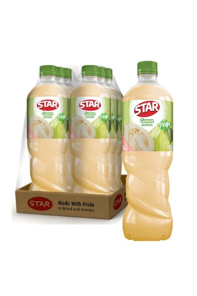 Generic Brand Star Guava Juice Drink 1Ltr (6x4packs)
